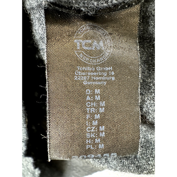 Tchibo German Wool Cozy Grandpa Grunge Dark Academia Preppy Old Money Sweater M - Picture 4 of 7